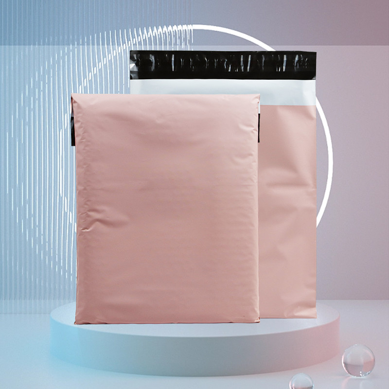 Waterproof Pink Eco Friendly Postage Bags 100% Biodegradable