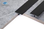 6063 Aluminum T Profiles 4mm Height 5--20μM Anodized Black Color