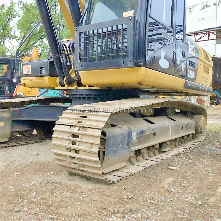 Second Hand CAT326D Excavator with Soft Steel Design and Original Hydraulic Valve