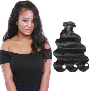 Quality Long Grade 9A Brazilian Body Wave Human Hair Weave 3 Bundles OEM Service wholesale