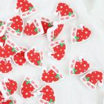 Christmas Hat Silicone Teething Bead Chewable BPA Free For Infant Baby