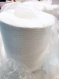 Quality High Tenacity TFO 22S/2 22S/3 22S/4 Raw White Polyester Yarn wholesale