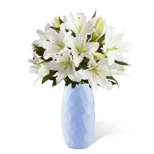 Silicone Vase Decorations For Living Room Beige Appearance Anti - Fall Wear