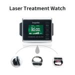 1600mah Reduce Blood Pressure Medical Laser Watch 650nm Laser Treatment