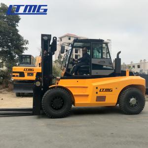 Quality Factory Workshop Diesel Forklift Truck 15 Ton Capacity 1800mm Fork Length wholesale