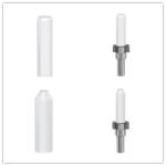 Loss Zirconia Ceramic Ferrules Fiber Optic System Components LC Ferrules 1.25mm