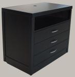 drawer dresser with TV panel /console/wooden hotel furniture,hospitality