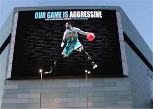 Quality 192*192Mm Outdoor LED Billboard Iron / Alumium Cabinet LED Video Screens wholesale