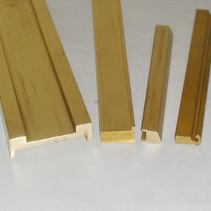 Quality SGS Standard Anti Rust Extruded Brass Profiles For Electronic Accessories wholesale
