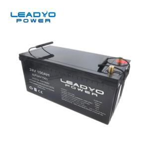 Quality 150Ah 24 Volt Marine Lifepo4 Batteries Deep Cycle Long Life 5000 cycles wholesale
