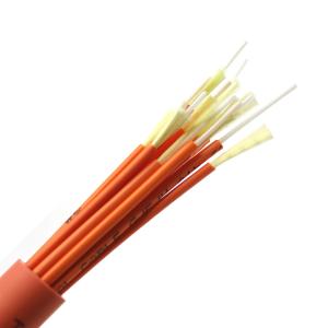 Quality LSZH Jacket 50/125 Multimode Breakout Indoor Fiber Cable wholesale