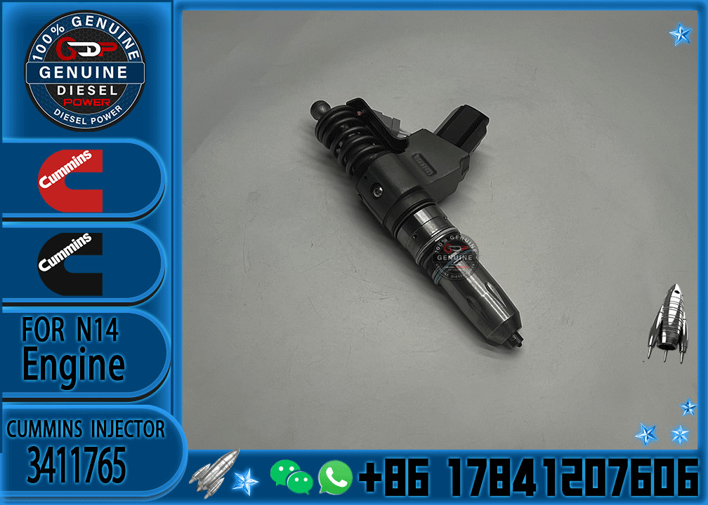 N14 Engine Common Rail Fuel Injector 4307516 3411691 3087560 3411765 for Cummins N14