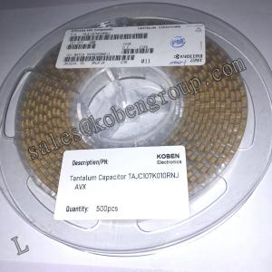 Quality TAJC107K010RNJ Tantalum Capacitor C Case 100uF 10V wholesale