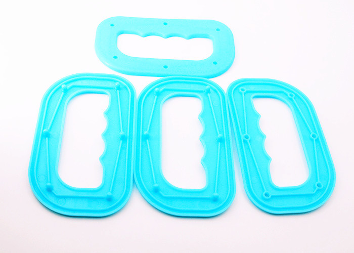 Snap Seal Plastic Shopping Bag Handles , Custom Color Merchandise Bags Carry Handle