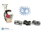 Round Cylinder Galvanized Scarifier Cutters Milling Carbide Tipped Blades