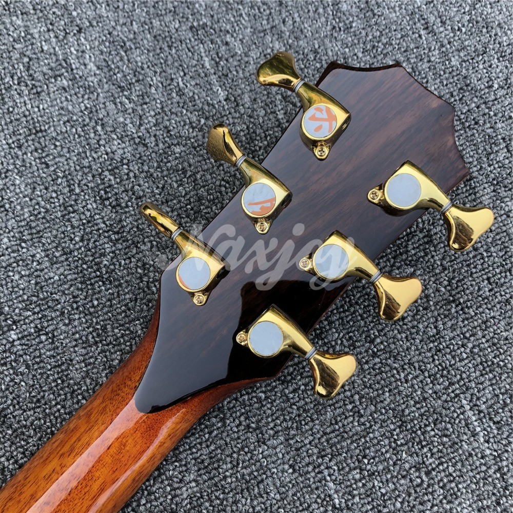 2019 NEW Sunbrust SP14s Acoustic Guitar with fingerboard ebony rosewood back side