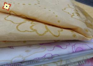 Quality Woven 100 Polyester Mattress Quilting Fabric Warp Knitted Gold Plated Printed Pattern wholesale