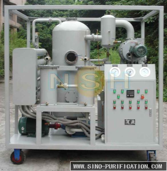 Fixing Type Vacuum Oil Purifier Working Pressure Mpa ≤ 0.2 380V/3P/50Hz Low