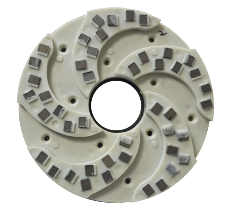 High Glossiness Granite Grinding Disc Granite Polishing Disc D200mm D250mm For Russia