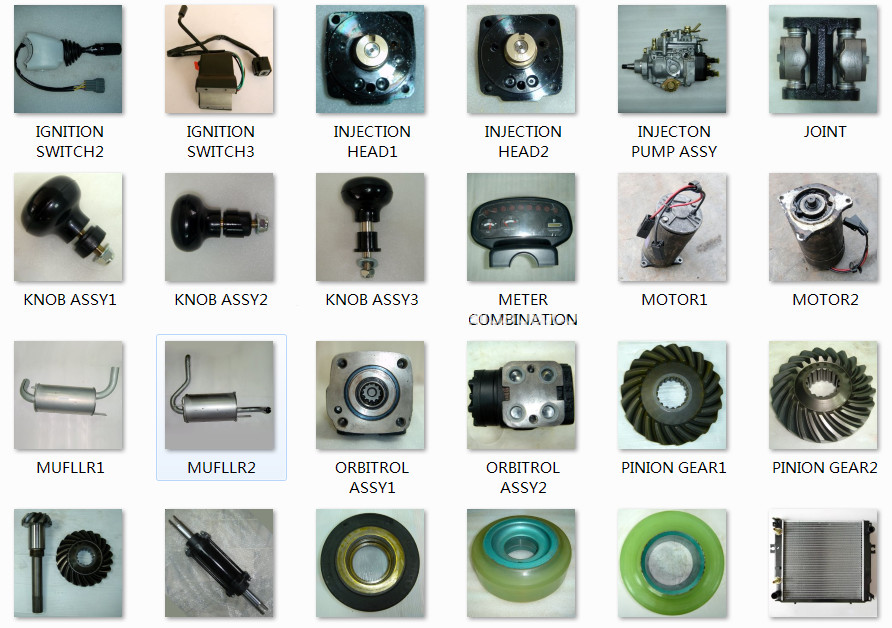 Hydraulic Piston Lift Cylinder Forklift Spare Parts Suppliers Forklift Replacement Parts