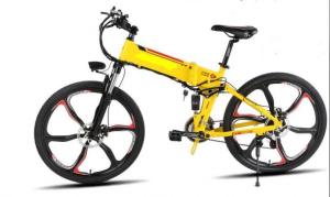 Quality Western Style 48V 1000w Folding Electric Bikes For Adults wholesale