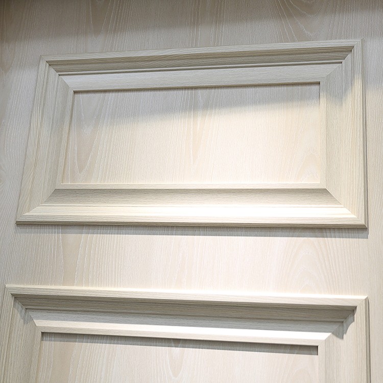 Cheapest trendy modern solid teak  wood door designs for interior