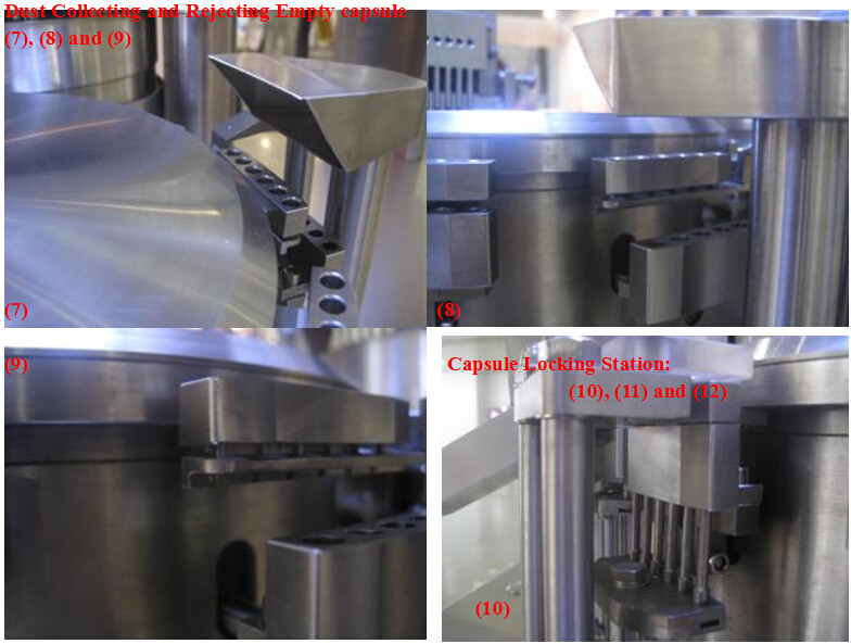 NJP 800C Capsule Filler Machine With Breakdown Diagnosing Diaplay