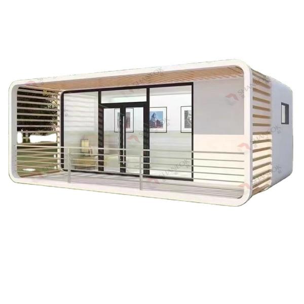 Luxury Elegant Modular Apple Cabin Factory Direct Supply Steel Structure Mobile