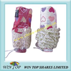 Quality 19.5&quot; X 6 Ribs 5 Fold Printed Umbrella wholesale