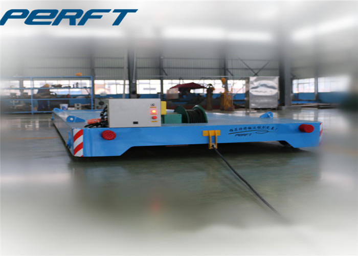 BJT Type heavy load mining Flat car cable drum trolley Electric trackless cart Transfer Cart