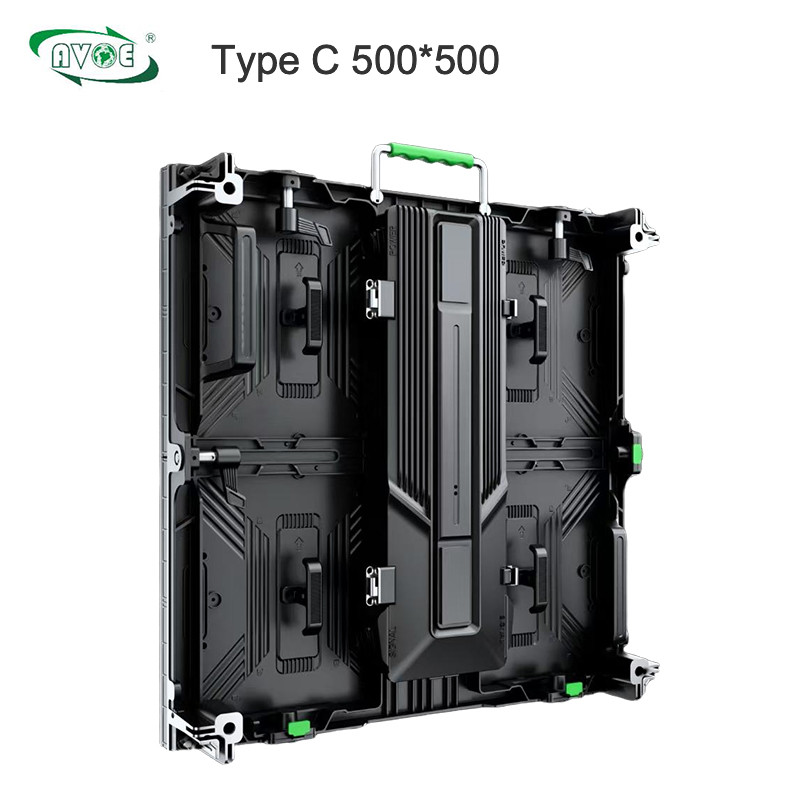 500x500mm 500x1000mm 4K P4.81 LED Screen Type C Indoor Rental LED Display For Concert