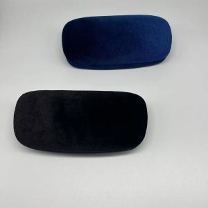 Quality Shockproof Waterproof Leather Glasses Metal Eyeglass Case Fashion Velvet wholesale