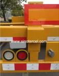 Tire Size 11R22.5 Sidelifter Trailer Side Unloading Trailer For Construction