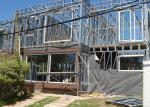 Easy Build Light Steel Prefab Villa High Performance Glass Wool Insulation With
