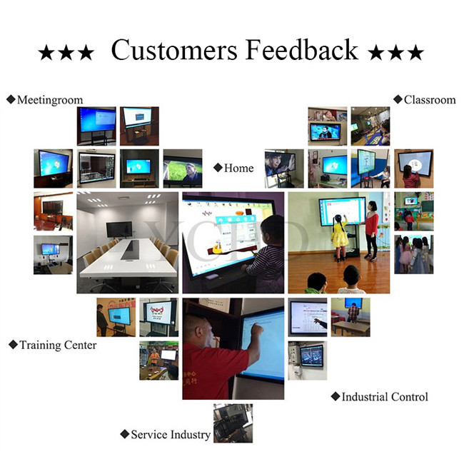 110 Inch Anti Glare Digital Smart Board For Teaching CE ROHS FCC