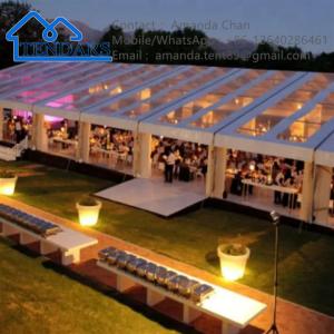 Quality High Quality Outdoor Large PVC Cover Clear Roof Party Event Wedding Marquee Tent wholesale