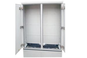 Quality SC FC ST Fiber Distribution Cabinet 576 Fiber Cross Connect Outdoor IP65 wholesale