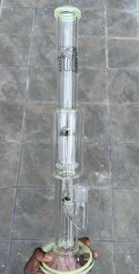 Quality 34mm Male Female Freezable Glycerin Coil Glass Ash Catcher for Smoking Water Pipe wholesale