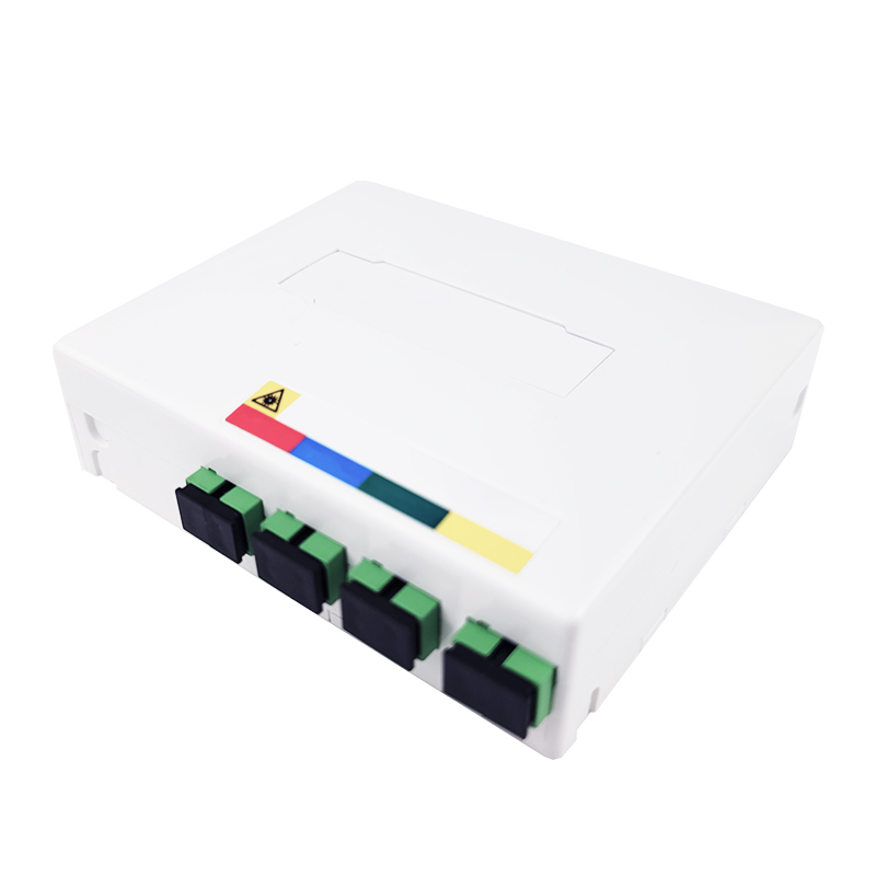 SC/APC Connector Type Fiber Optic Socket Panel for Indoor FTTH Network Connection