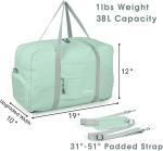 Lightweight Gym Travel Sports Duffel Bag Casual Nylon