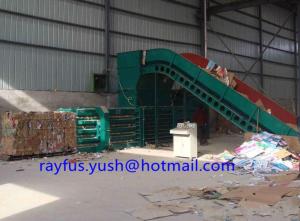 Quality Autoamtic Horizontal Hydraulic Baler, for Cardboard, Carton Box, etc. wholesale
