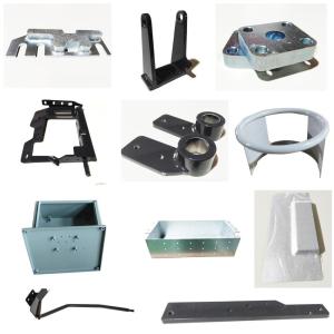 Quality Powder Coated Q235 Q345B Galvanized Sheet Metal Machining Parts wholesale