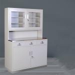 1200 * 500 * 1800mm Steel Hospital Medicine Display Cabinet Adjustable With 3