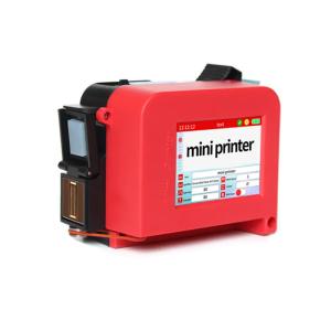Quality Inkjet Printer Red Small Handheld Mini Automatic Food Bag Bottle Body Bottle Cap wholesale