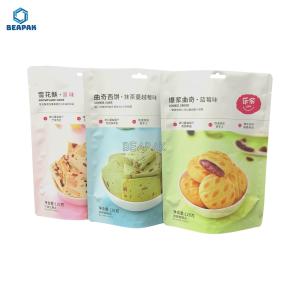 Quality Aluminium Foil Cookies 180 micron Printed Stand Up Pouches wholesale