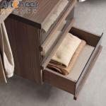 Custom Size Walk In Bedroom Wall Wardrobe For Women Modern Stylish Open Design