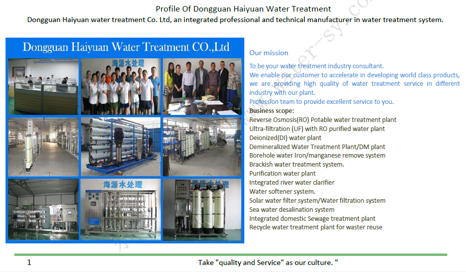 35000 PPM Seawater Reverse Osmosis Plant Watermaker SS316L material
