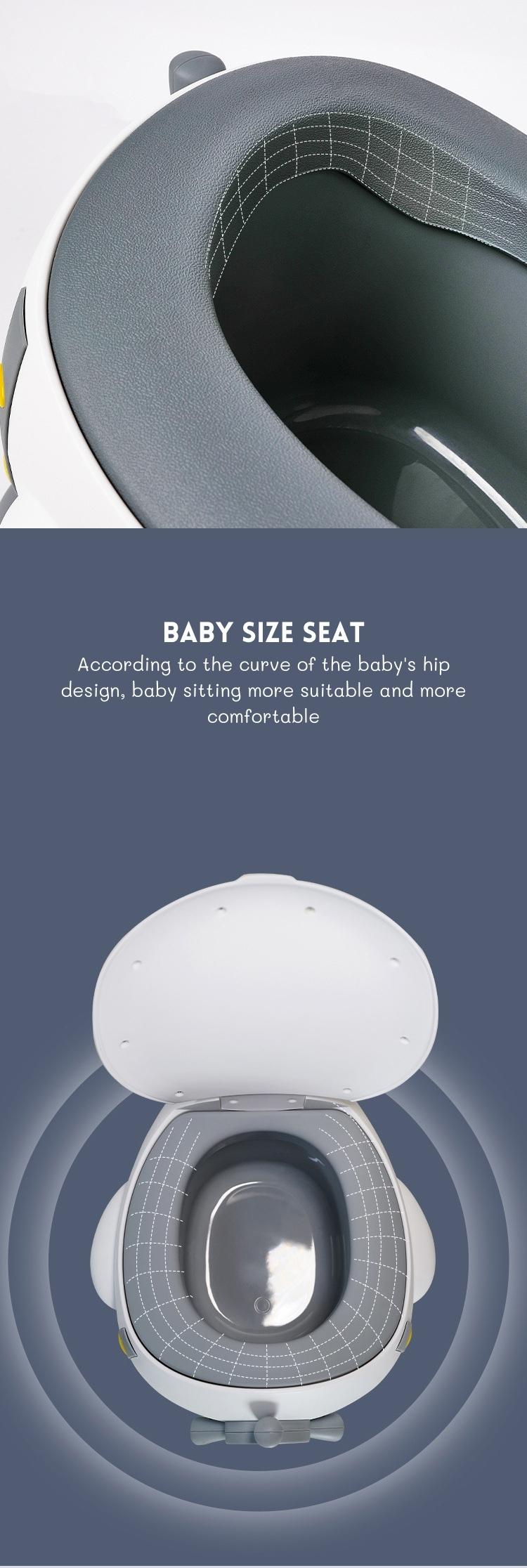 Custom Logo Airplane Shape Cartoon Baby Training Potty Toilet