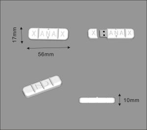 Quality Pill Shape Customized USB Flash Drive, 1GB 2GB 4GB Pharmacy Promotion USB Stick wholesale