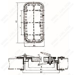 Quality Single-leaf Weathertight Aluminium Door wholesale
